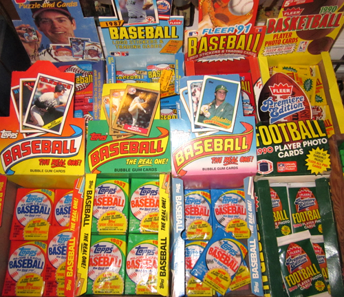 get Unopened Packs of Vintage Baseball Sports Cards at What Cheer Records + Vintage in Providence