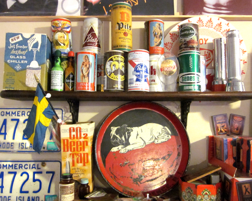 Vintage Antique Breweriana Beer Collectibles at What Cheer  in Providence