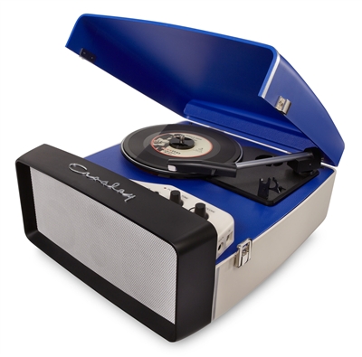 Crosley Collegiate Portable Record Player at What Cheer (available in Red, Purple + Blue)