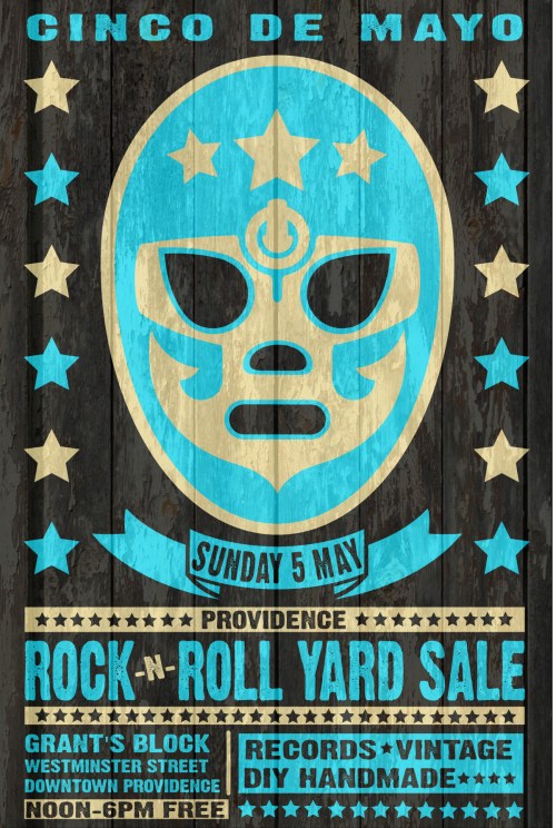 May 5th 2013 Cinco de Mayo Providence Rock And Roll Yard Sale
