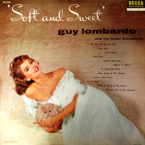 Guy Lombardo Soft And Sweet Cat LP Cover