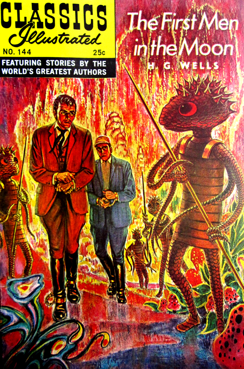 Classics Illustrated No. 144 1968 H. G. Wells Comic Book