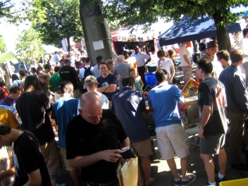 the Providence Rock And Roll Yard Sale