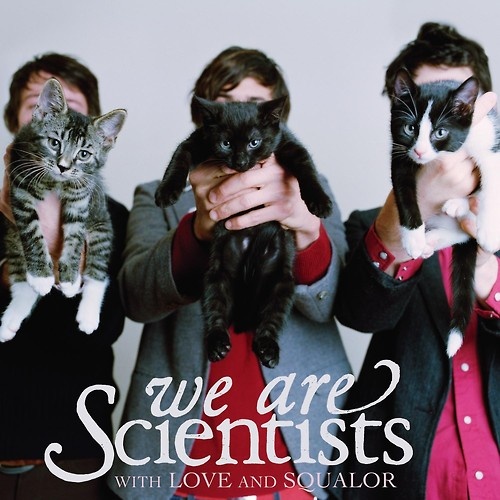 We Are Scientists With Love And Squalor LP Record Album Cat Cover Cats