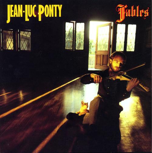 jean-luc ponty Fables lp record album with cat cover art