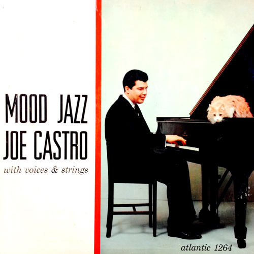 joe castro with voices and strings mood jazz vinyl lp record album with cat cover artwork