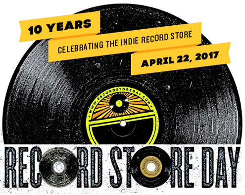 10th Anniversary of Record Store Day 4.22.17
