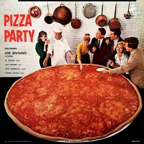 Joe Biviano 'Pizza Party' 1957 Joe Davis JD-106