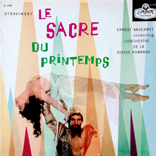 STRAVINSKY Le Sacre du Printemps LONDON LL 1730