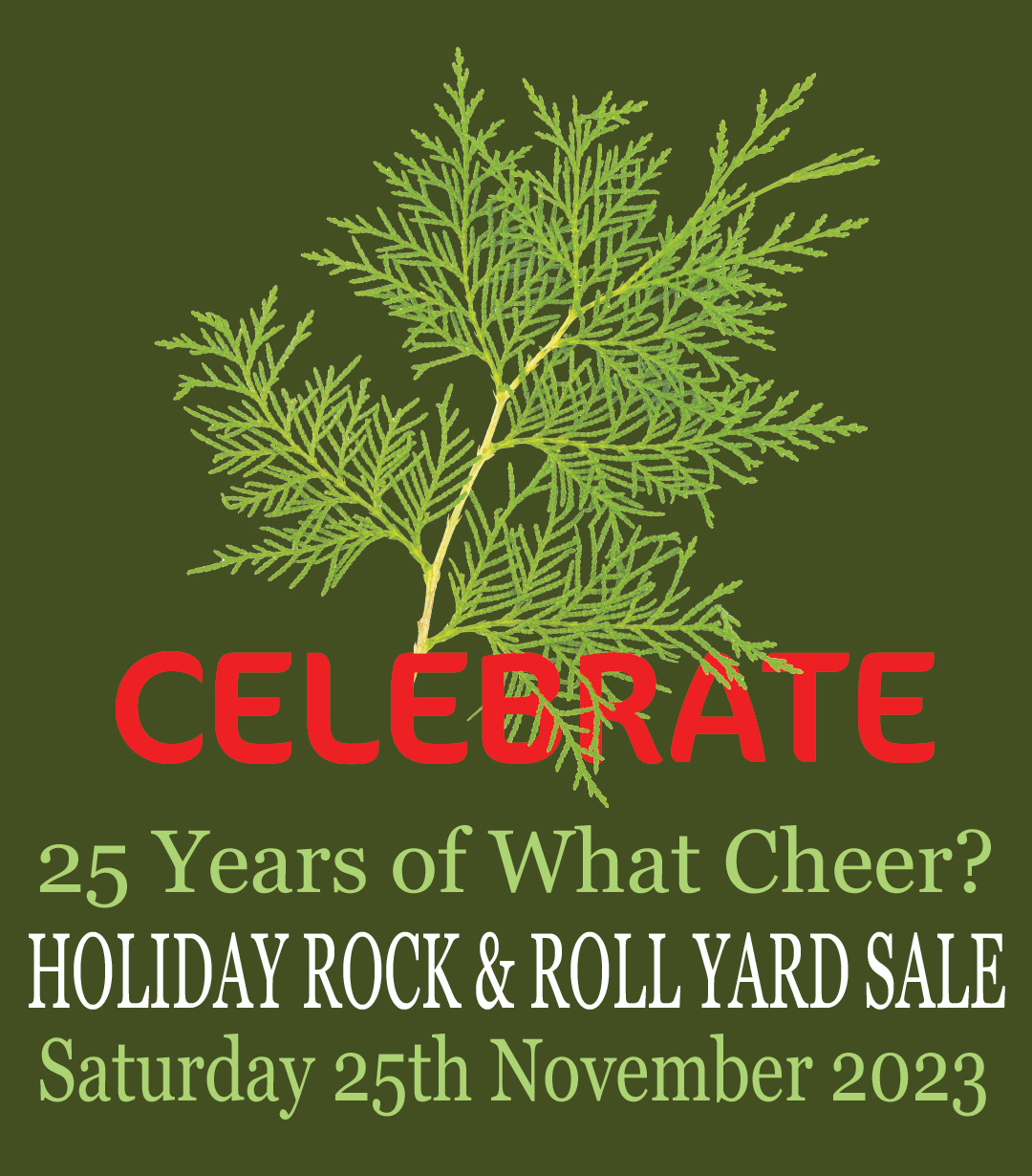 11.25.23 PROVIDENCE ROCK AND ROLL YARD SALE